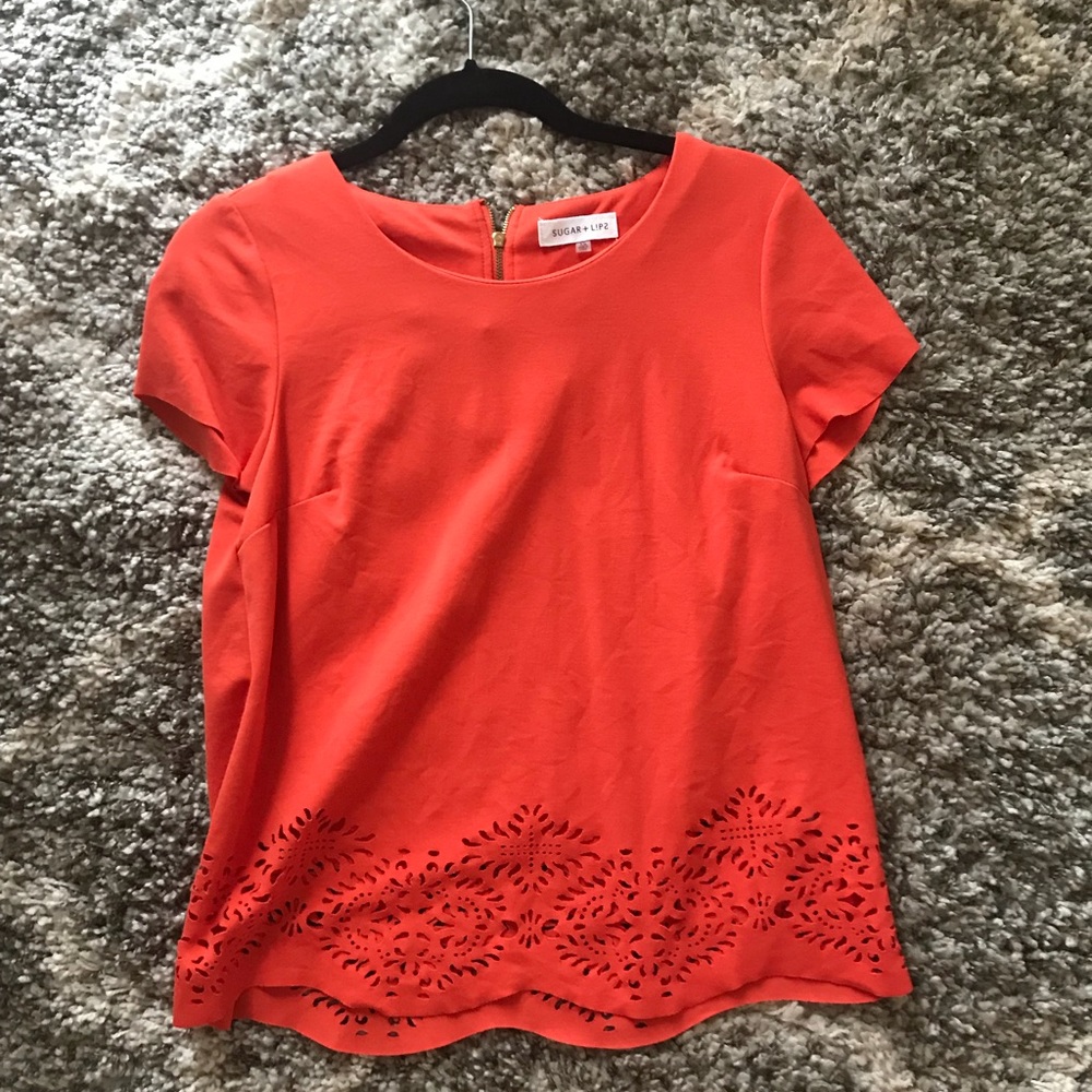 Orange top